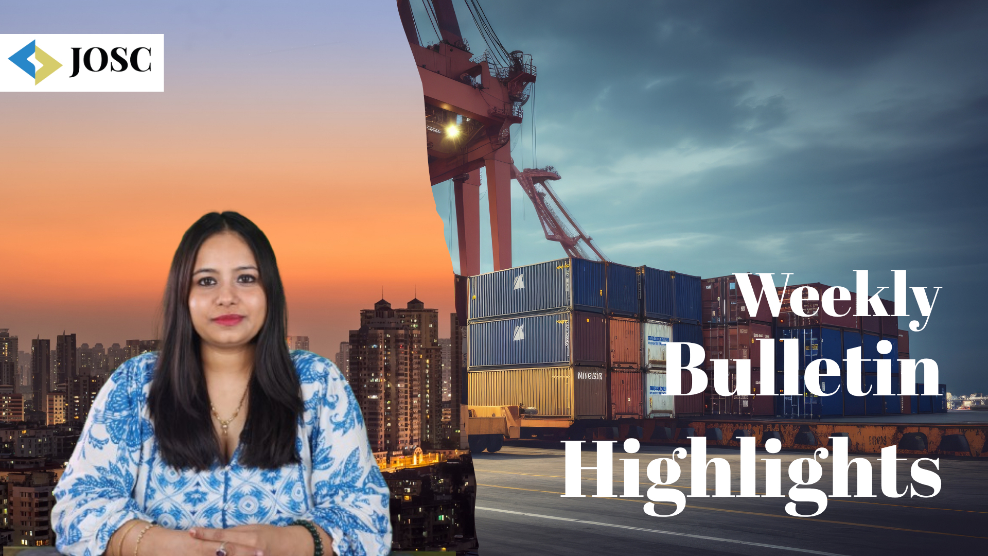Weekly Supply Chain Bulletin | Kandla Port, Agartala-Ludhiana Cargo Train, DP World, Adani Port, etc